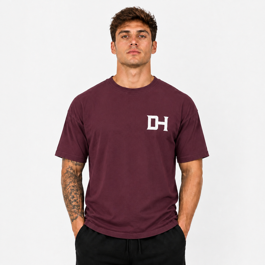 Not Dead Yet Everyday Tee – Maroon