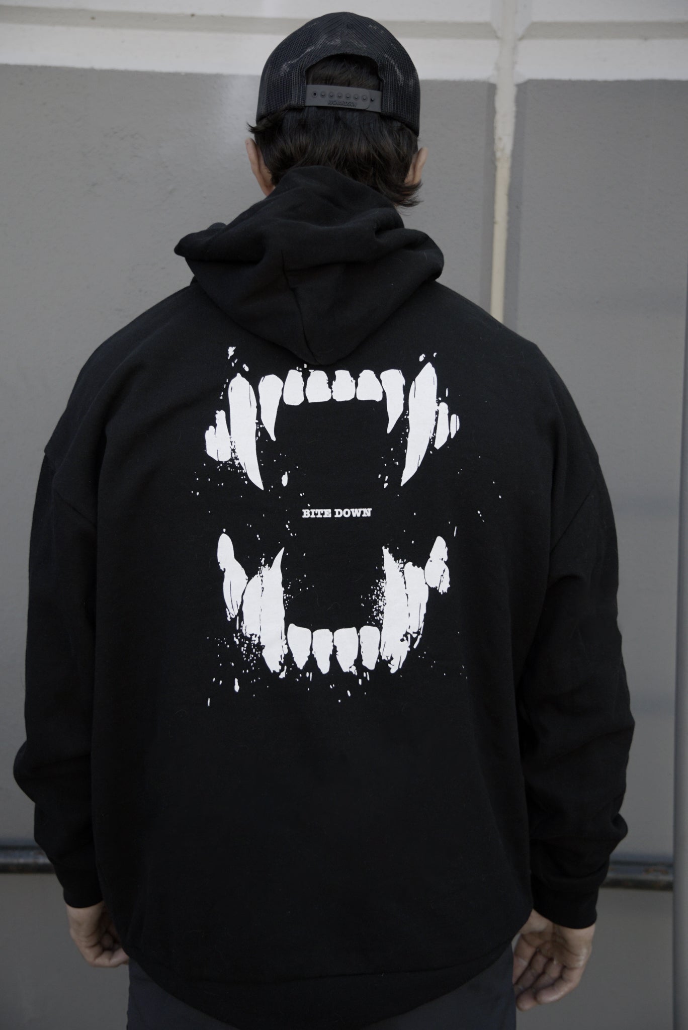 "BITE DOWN" Oversized Hoodie