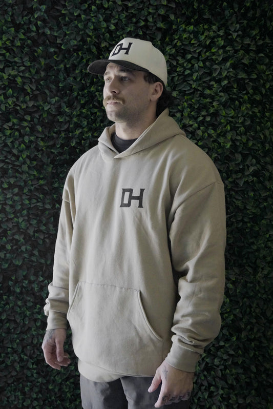 "Skull & Rose" Oversized Hoodie