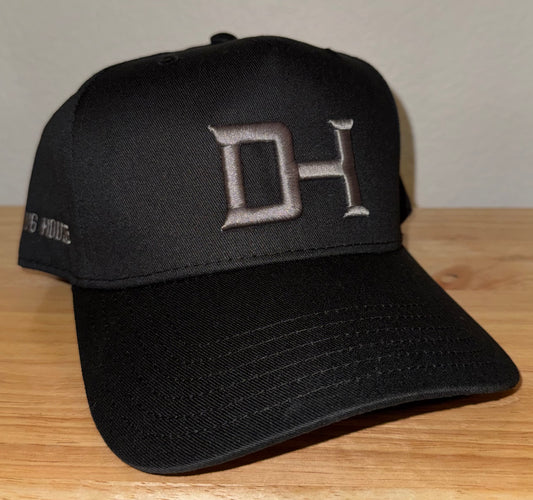 DH Black Subdued 5-Panel Hat